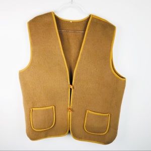 MENS 100%WOOL VEST EUC SIZE XXL